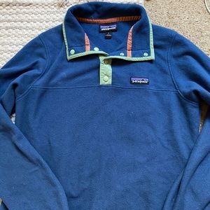 Patagonia fleece snap synchilla